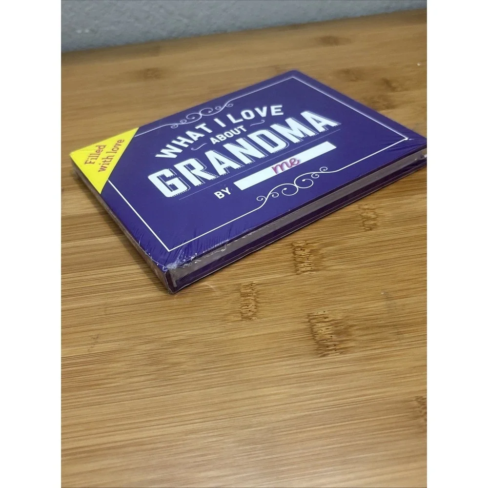 What I Love about Grandma Book Fill‎ in the Love